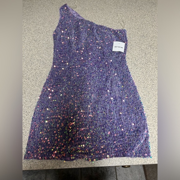 Sequin Purple Dress *NWT* - Picture 1 of 3